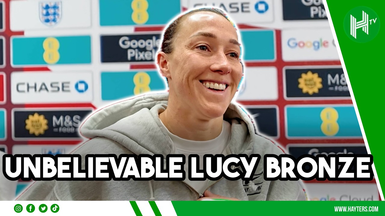 Lucy Bronze: GOAL and ASSIST | England 2-0 Iceland