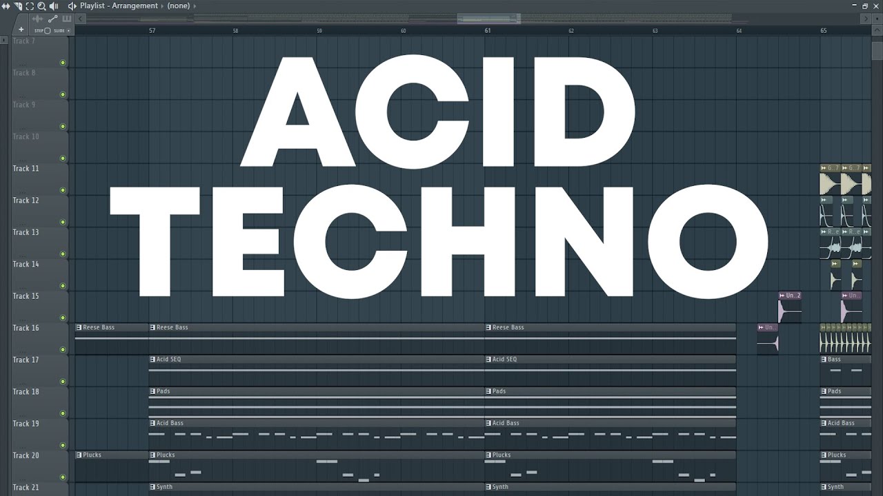 How To Make ACID TECHNO!! - FL Studio Tutorial (+FREE FLP)
