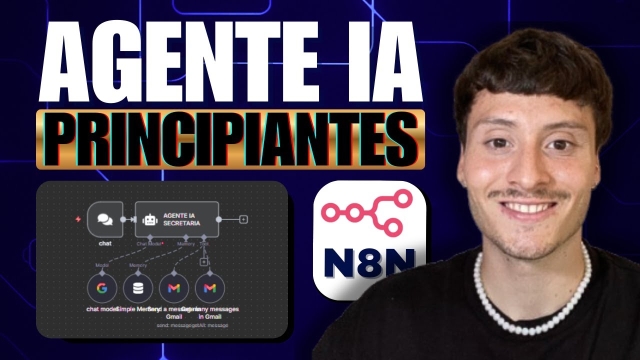 Como crear tu primer agente IA Gratis | Tutorial para principiantes N8N 2025