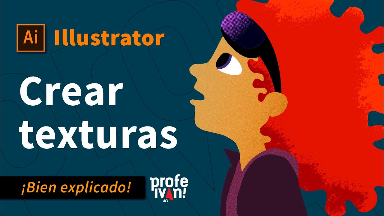 Crear y aplicar texturas en Illustrator - Bien explicado