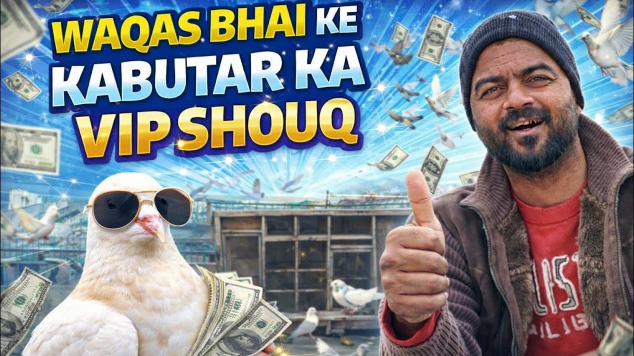 Waqas Bhai Ke Kabutar Ka VIP Shouq | LalBand Kabutar Pakda. 🔥