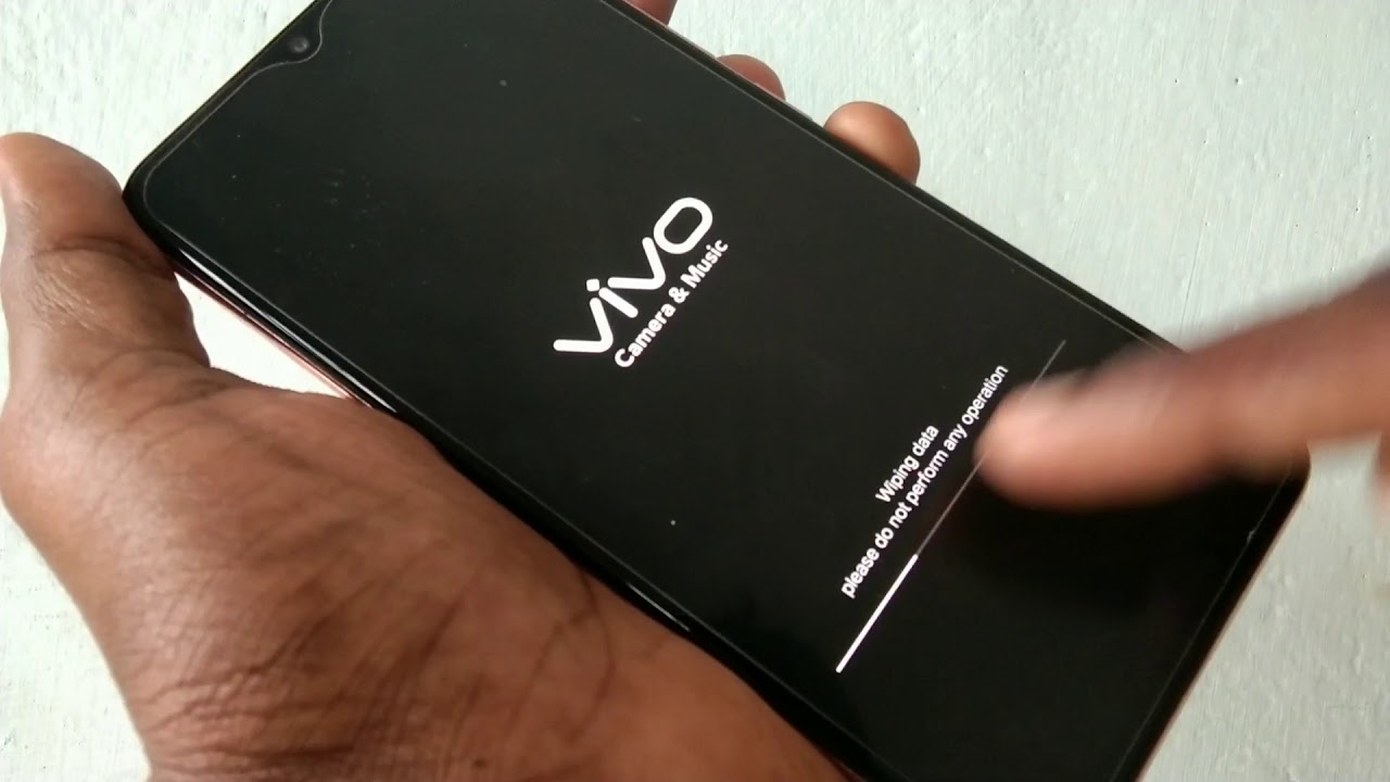 How to hard reset or factory data reset in Vivo V11 Pro