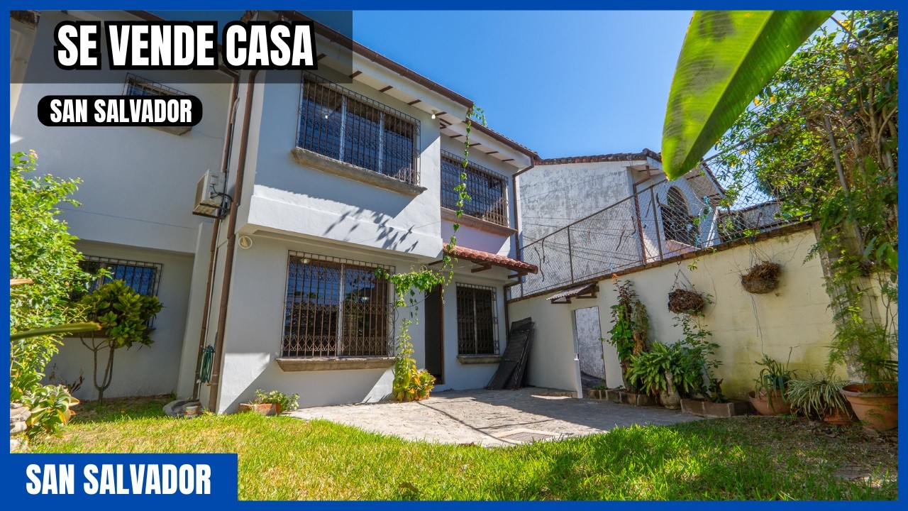 OPORTUNIDAD DE INVERSIÓN 💰 | CASA EN SAN SALVADOR, ZONA BULEVAR CONSTITUCIÓN