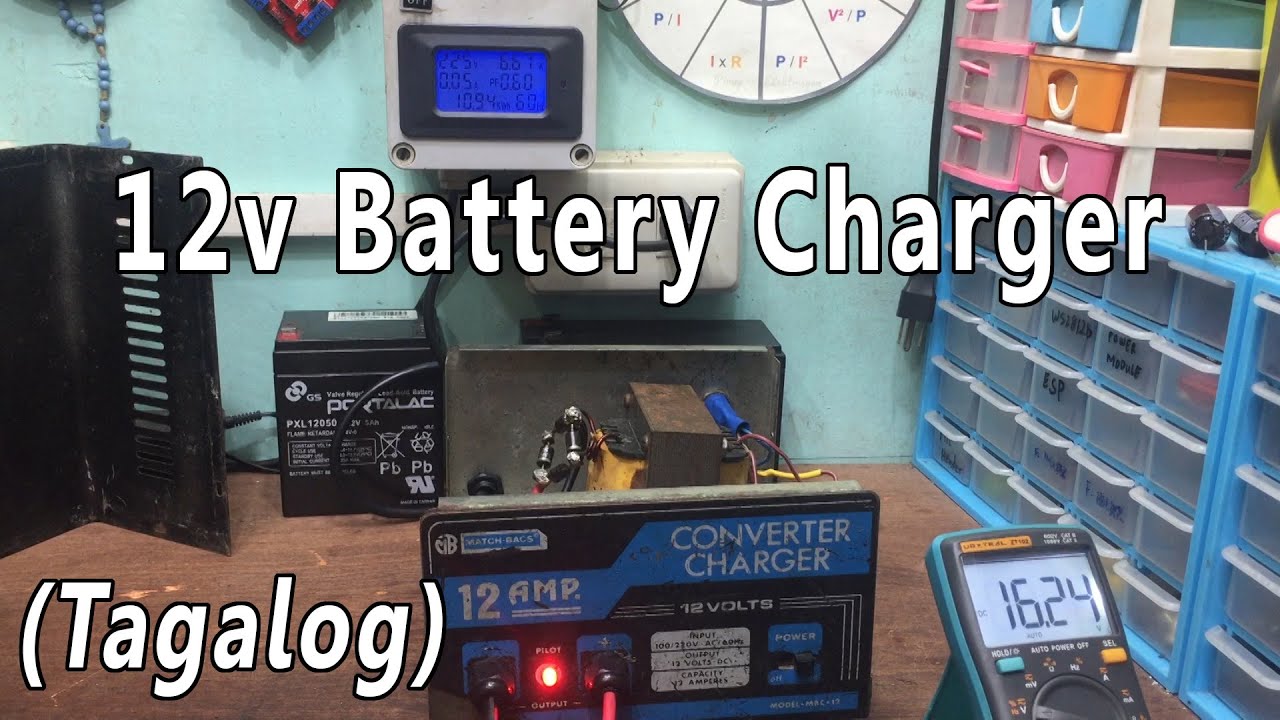 Battery Charger 12v Repair | Restore Tagalog