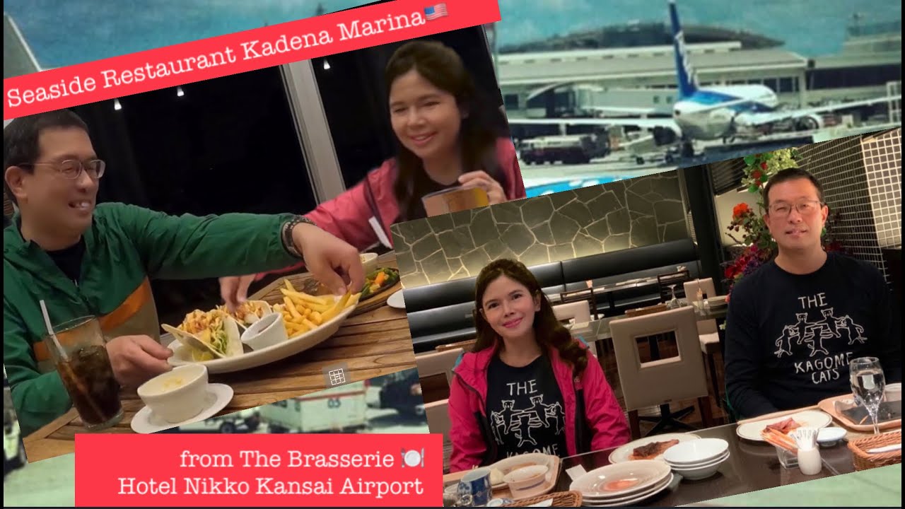 Seaside Restaurant Kadena Marina🇺🇸 from The Brasserie 🍽Hotel Nikko Kansai Airport