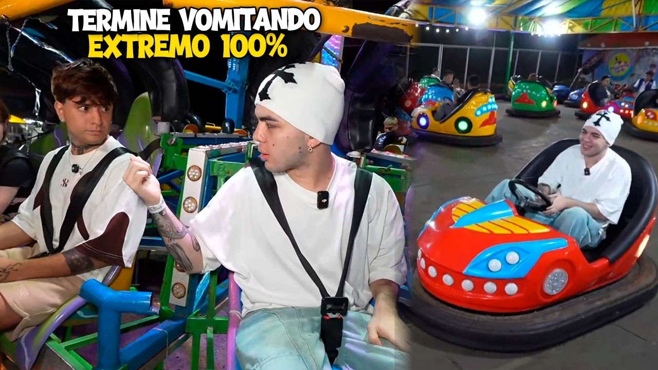 BEBOTE EN LOS JUEGOS MECANICOS CON DIEALIS