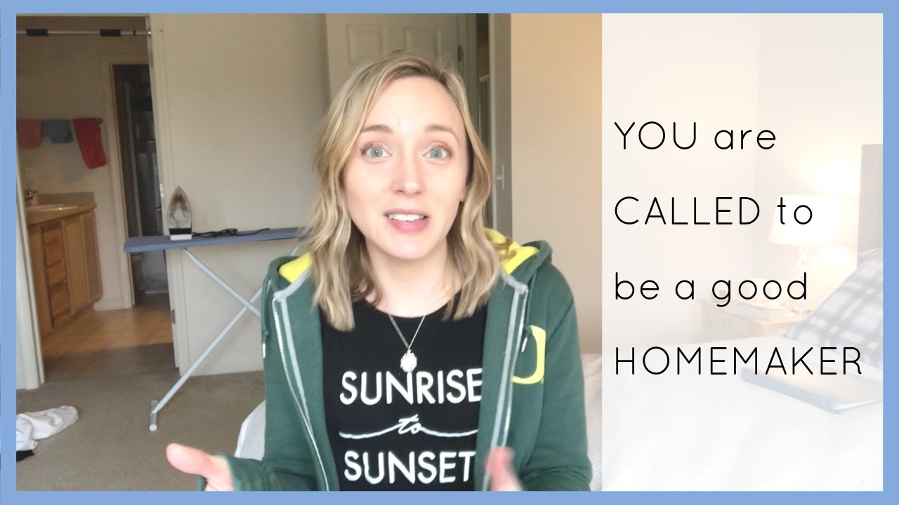 Catholic Women: We Are Called To Be Good HOMEMAKERS!