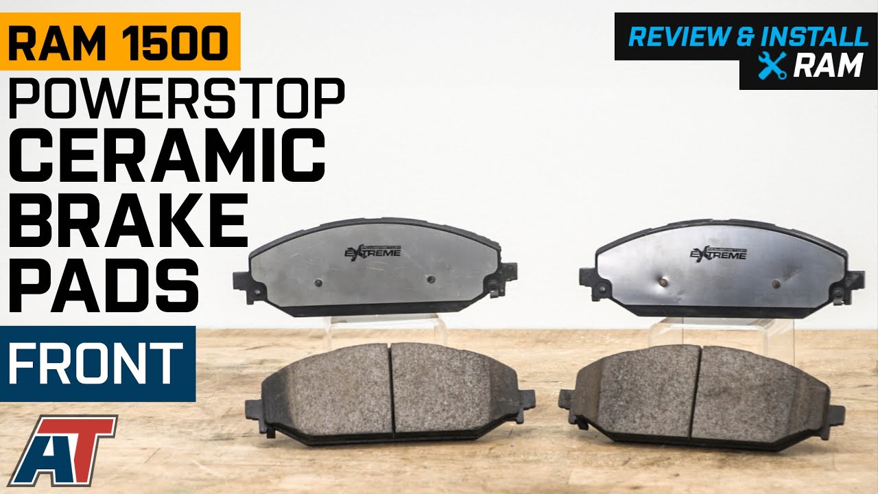 2019-2023 RAM PowerStop Z36 Extreme Truck and Tow Carbon-Fiber Ceramic Brake Pads Review & Install