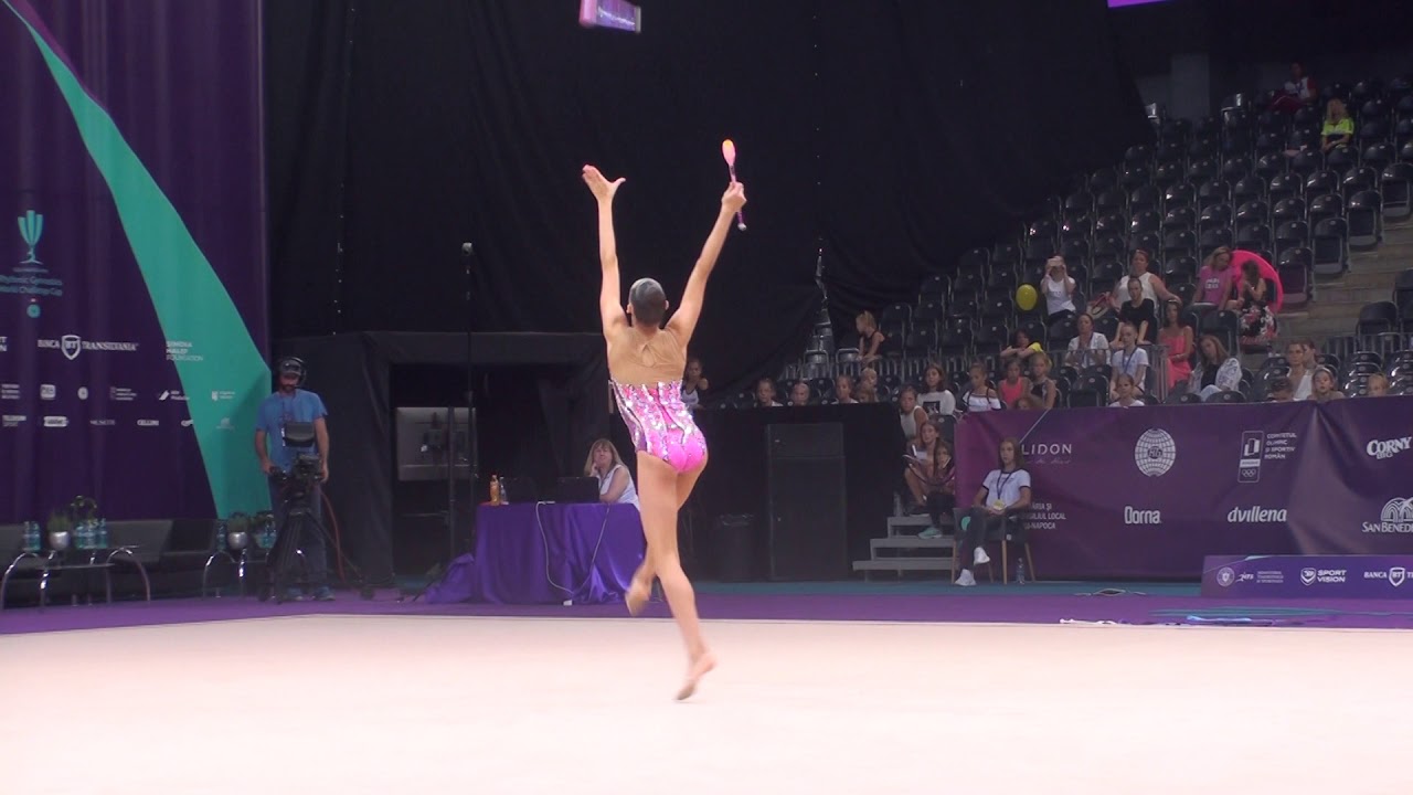 Daria Trubnikova RUS Clubs AA World Challenge Cup Cluj 24 August 2019