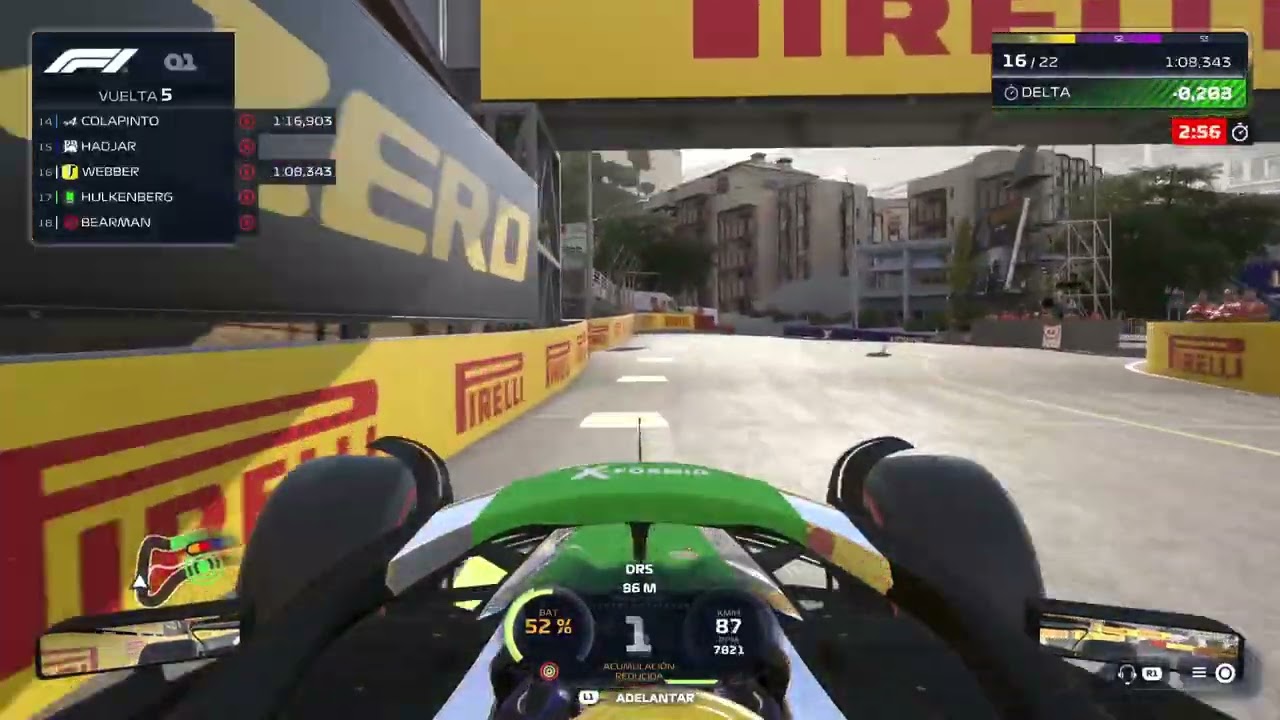 Modo trayectoria F1 25 EP 8 T1 Mónaco.