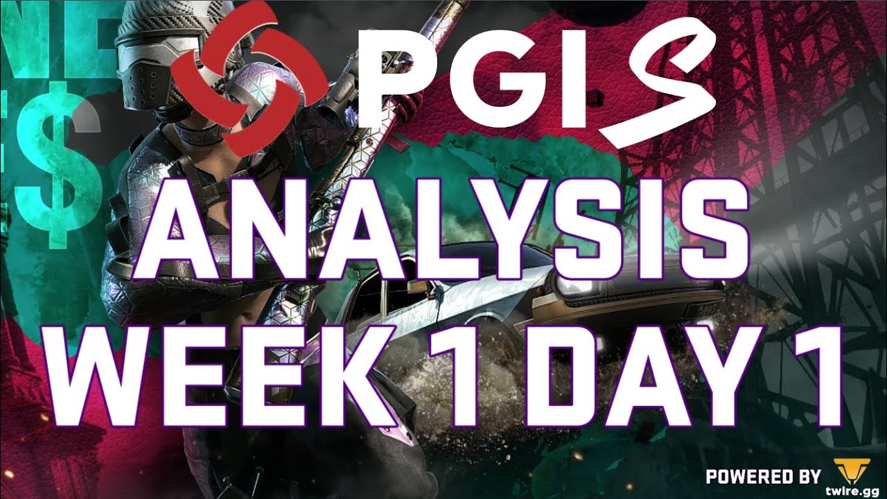 PUBG Analysis: PGIs Weekly Finals - Week 1 Day 1