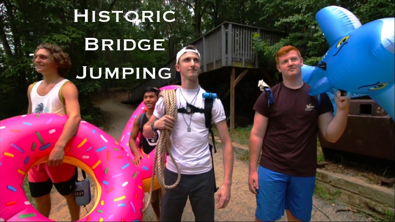 Historic Bridge Jumping - Fails, Flips and Fun in HD!
