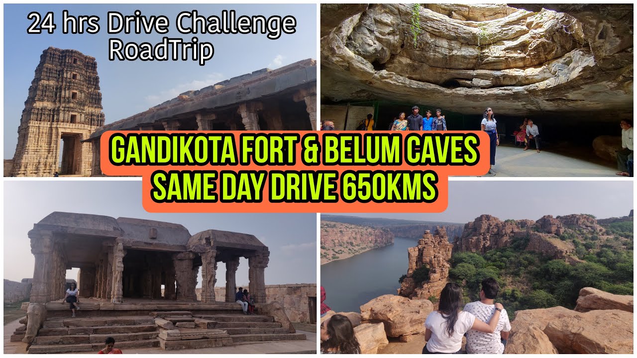 Gandikota Fort & Belum Caves | Grand Canyon of India| One day Road Trip to Gandikota from Bangalore