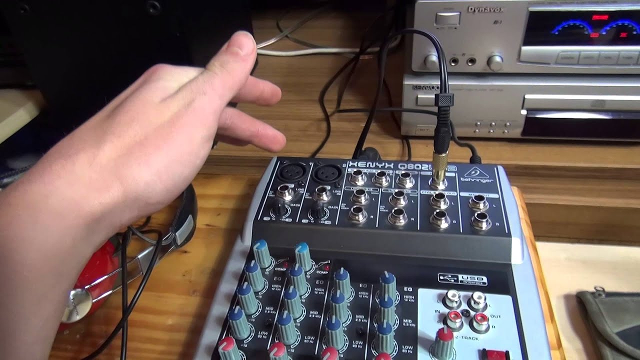 My Behringer  XENIX Q802 USB