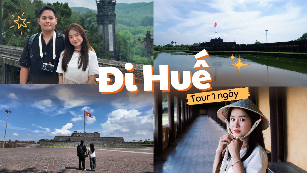 Vlog 26 - Vợ chồng Uyên đi Huế nè ´꒳`