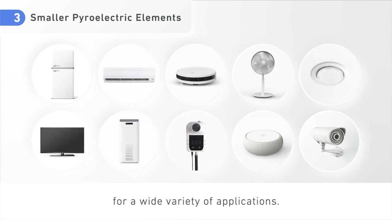 PaPIRs - Pyroelectric Elements