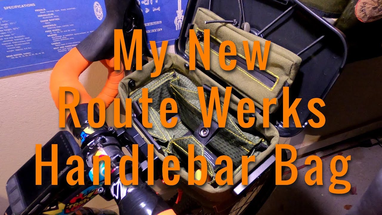 Unboxing My Route Werks Handlebar Bag | Setting Up This Little Awesome Bag