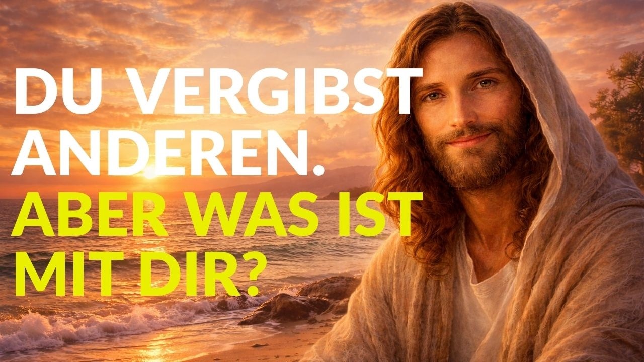 JESUS: DU VERGIBST ANDEREN… ABER WAS IST MIT DIR? | EINE MEDITATION, DIE DEINER SEELE GUTTUT ✨