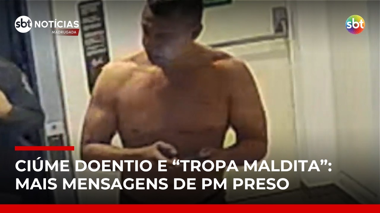 Mensagens indicam que soldado Gisele sabia de den&uacute;ncias contra tenente-coronel da PM | #SBTNot&iacute;cias