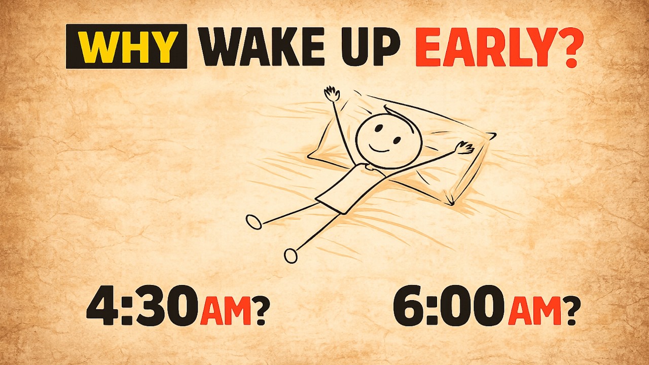 Why Waking Up Early Works (Does Time Really Matter?) | The Habit That Quietly Changes Your Life