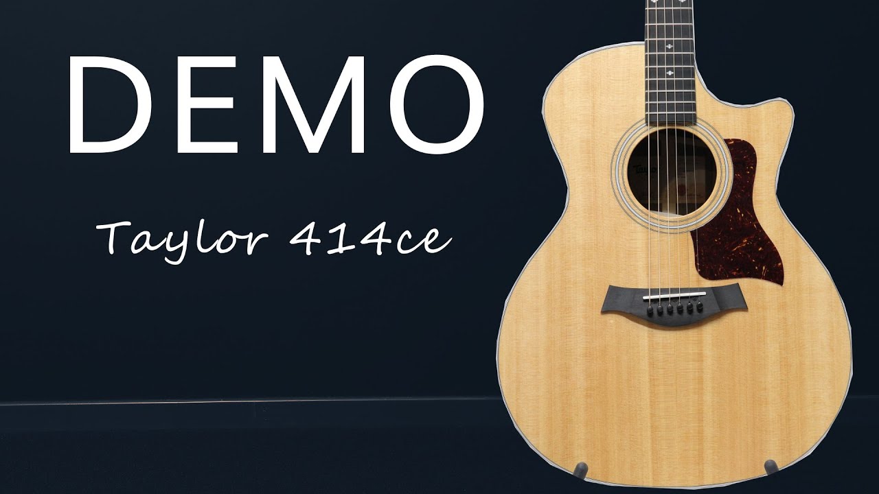 Taylor 414ce V-Class Bracing DEMO - Muziekhuis Souman