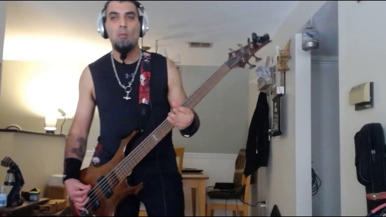 Septicflesh - Pyramid God bass cover