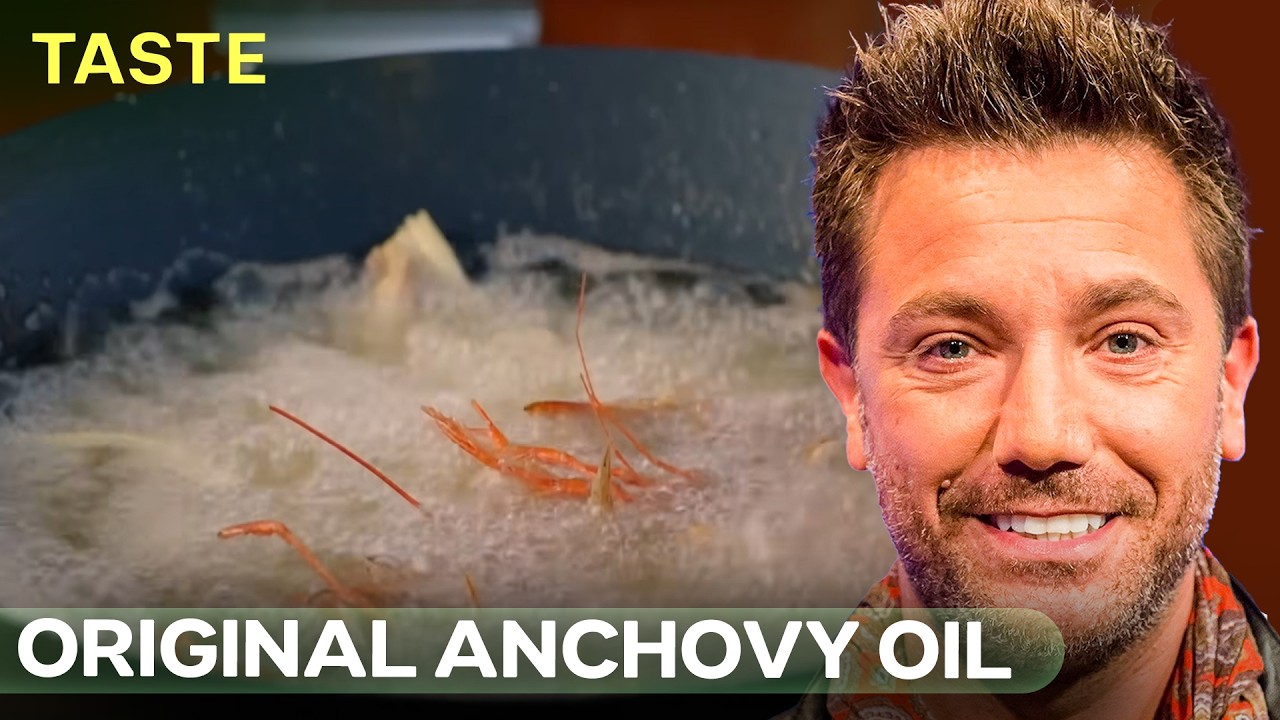 How to Make 1,000-Year-Old Anchovy Oil & Fresh Tuna Tartare | Gino's Italian Escape