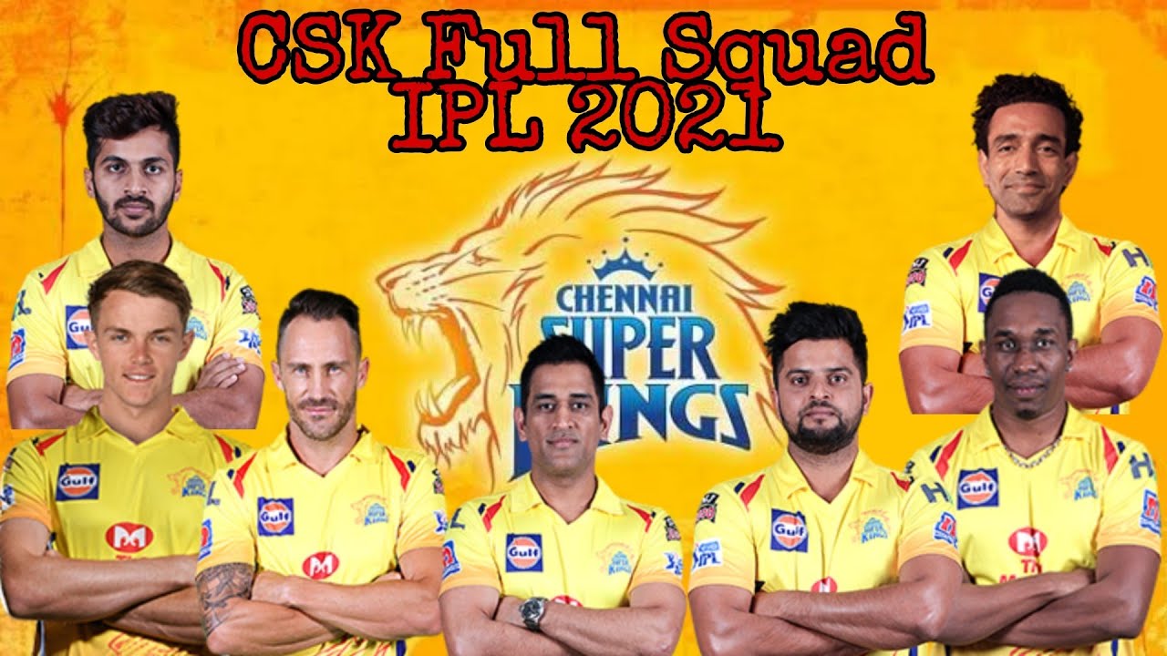 CSK Team 2021 Players List | CSK Official Anthem | IPL 2021 | CSK | IPL 2021| IPL 14