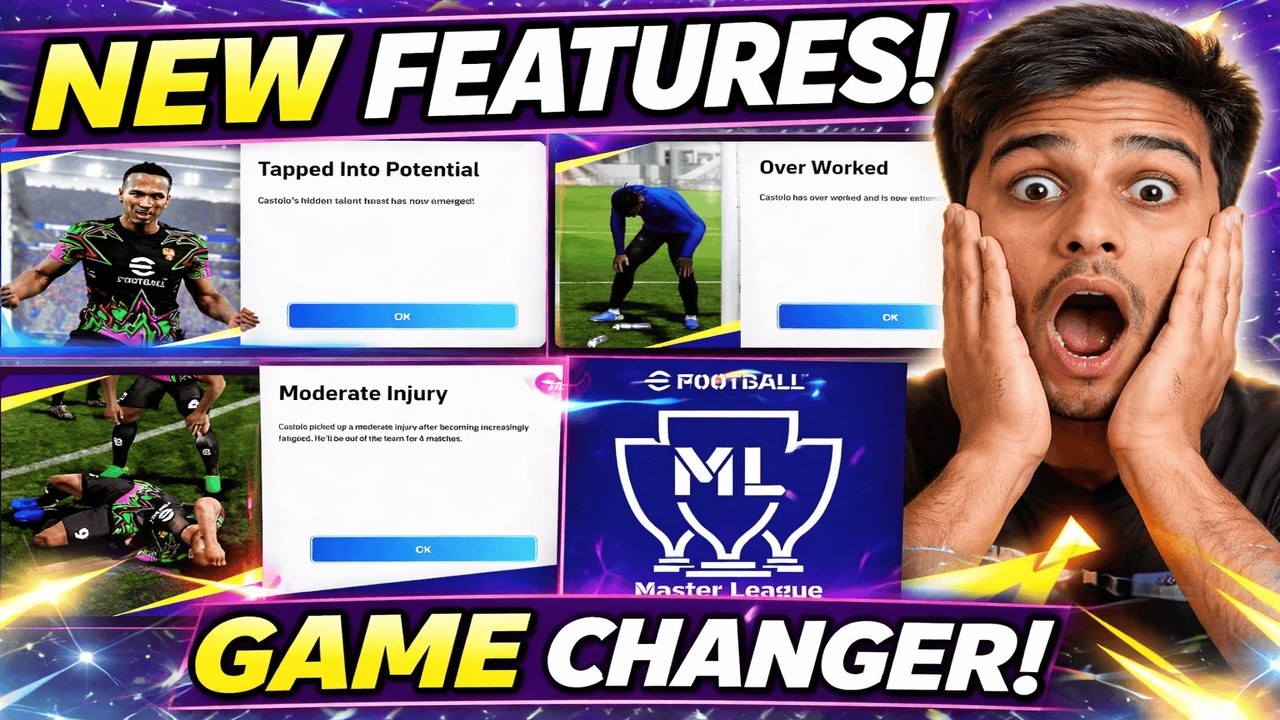 Master League NEW Features 😱 eFootball 2026 Part 2 (GAME CHANGER!)