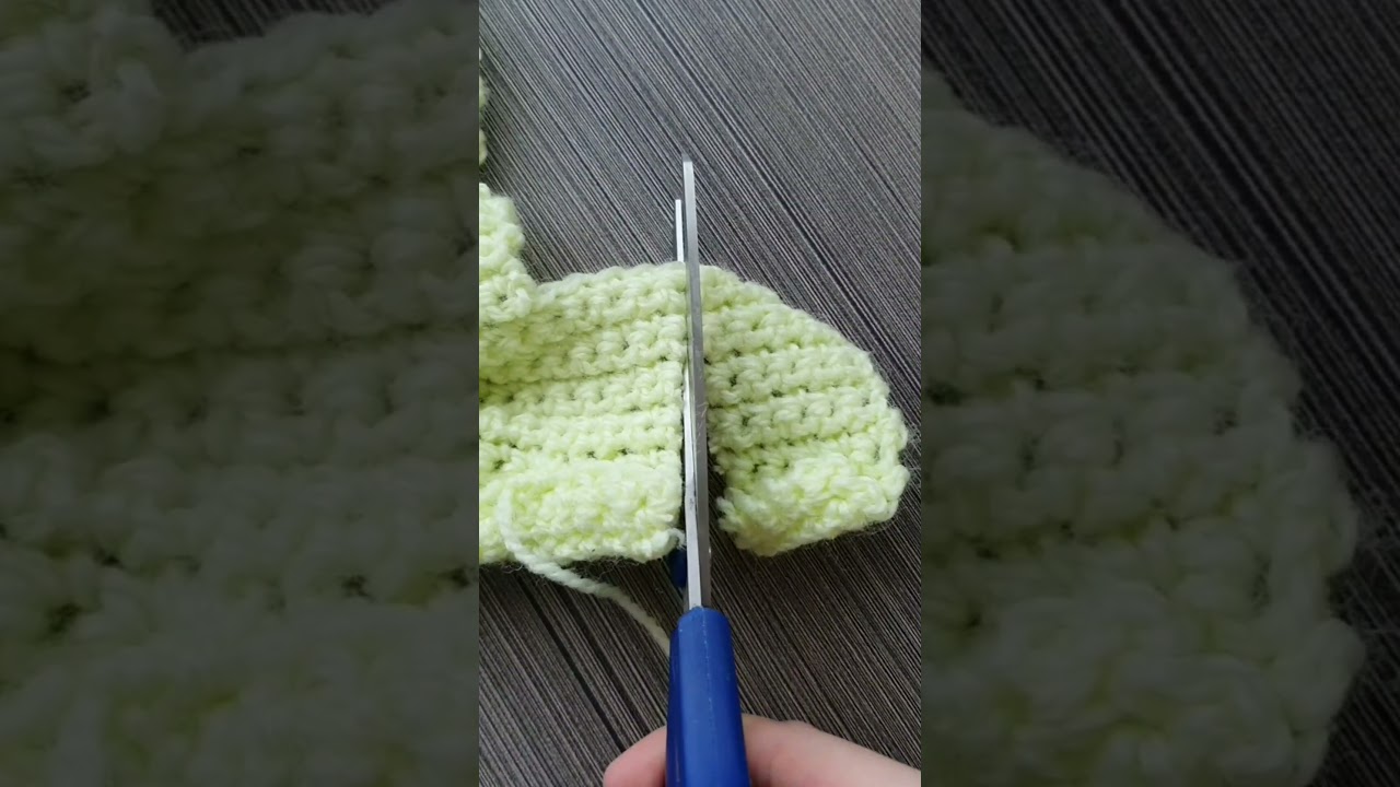 How to cut Crochet