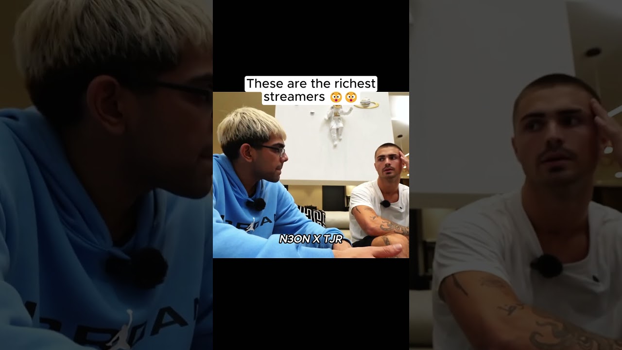 These are the richest streamers😯😯#trading #tjrtrades  #nasdaq #crypto #tjr