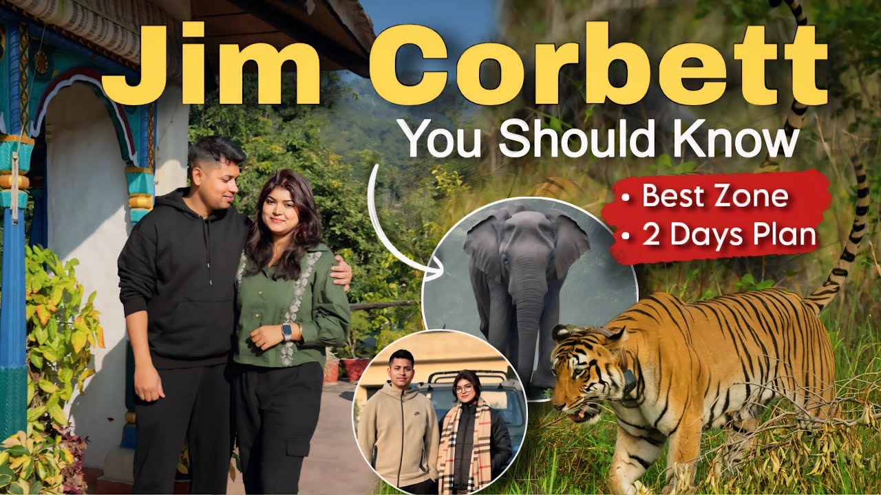 Jim Corbett National Park🤩 | 2 Days Itinerary | Best Zone & Real Safari Truth | 