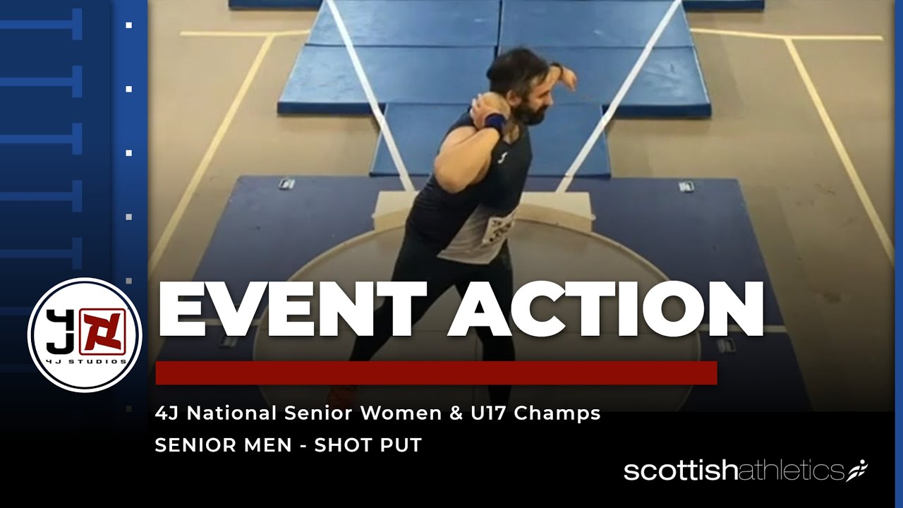EVENT ACTION | 4J National Senior & U17 Champs - Senior Men's Shot Put