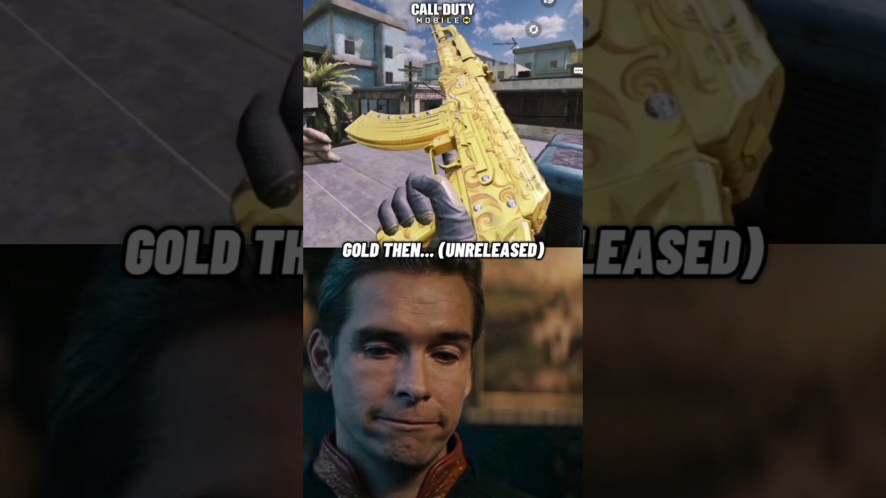 Gold Camo Then vs Now 😏 codm