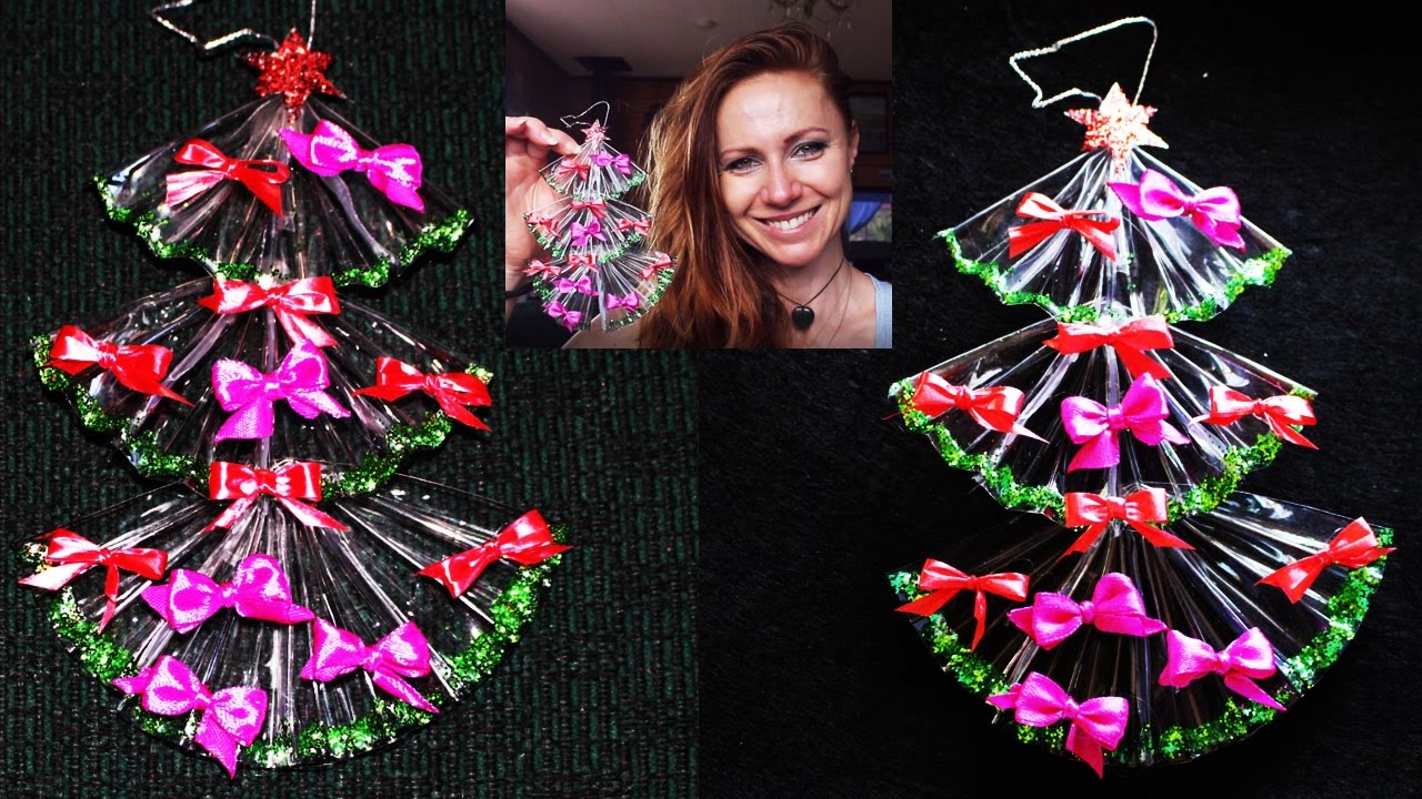 DIY Plastic Bottle Christmas Tree - Recycling Simple And Easy