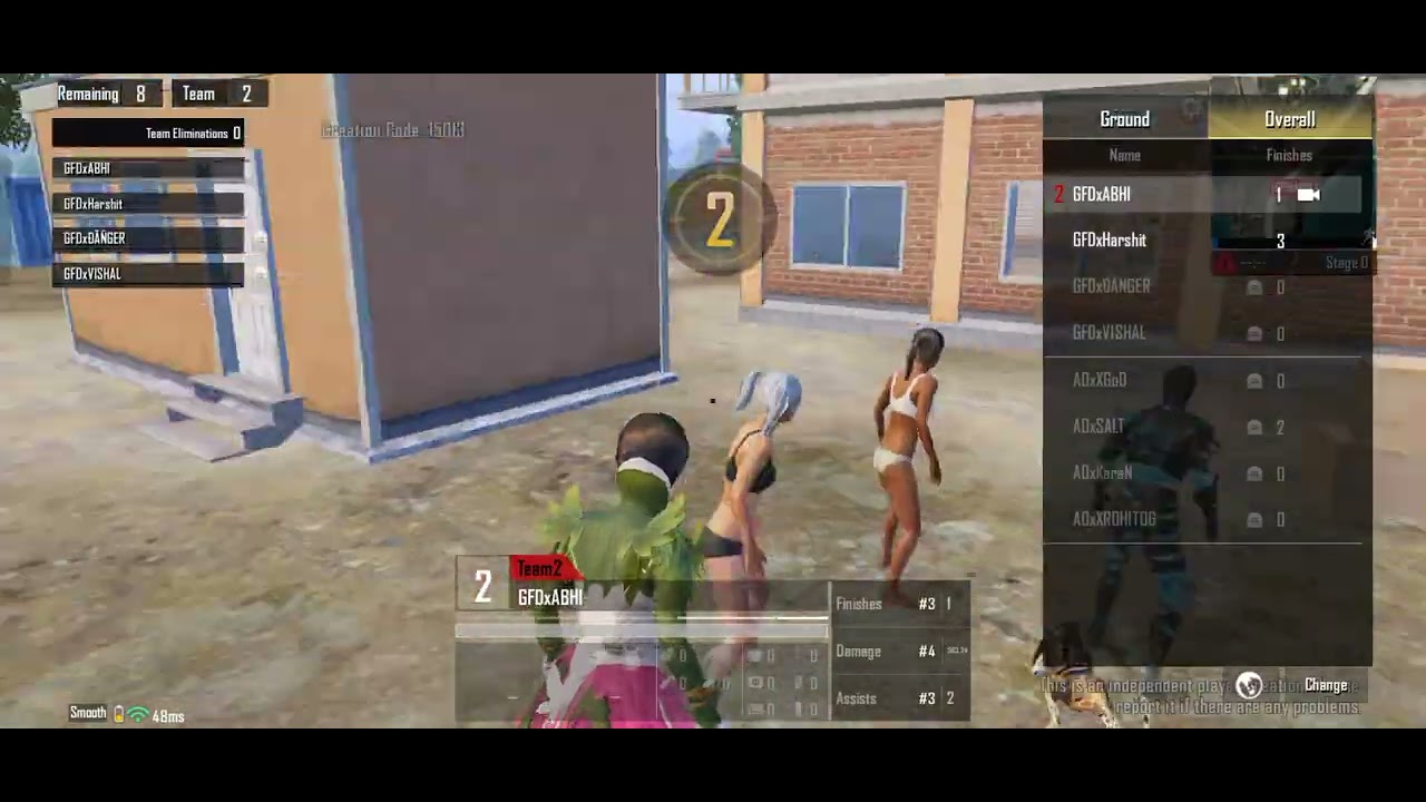 4 v4 against AO eSports 