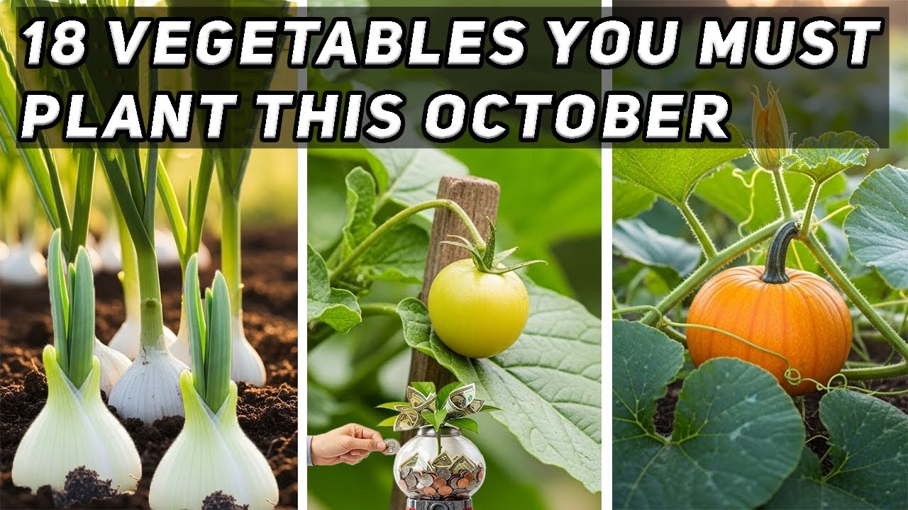 18 Vegetables You Must Plant This October&mdash;Don&rsquo;t Miss Your Chance to Boost Your Fall Garden!