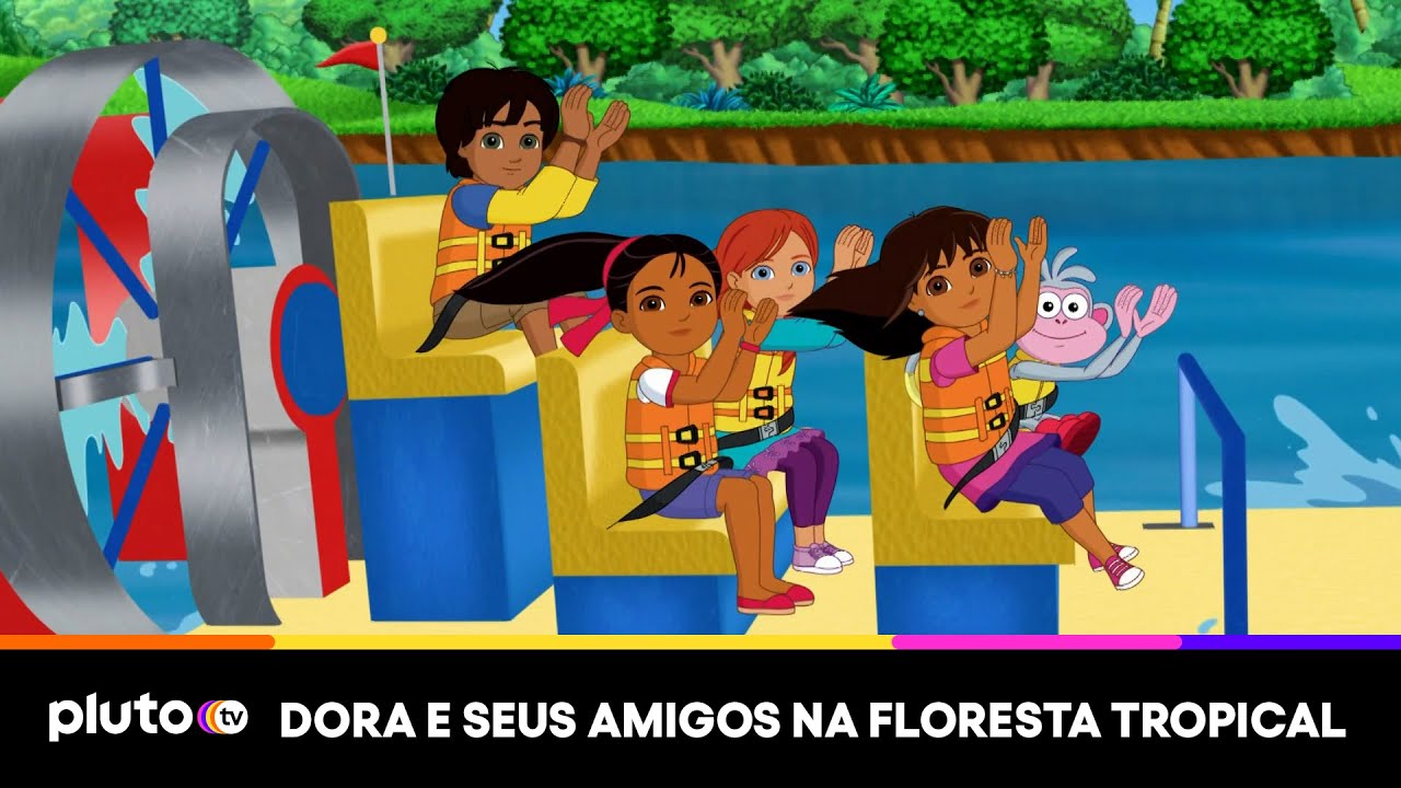 Dora retorna à Floresta Tropical  | Dora e Seus Amigos na Cidade | PLUTO TV