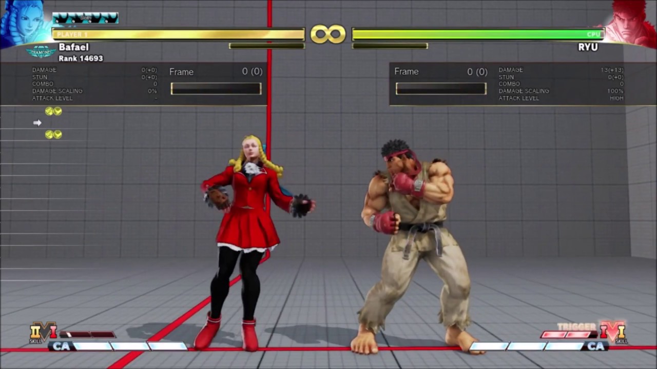 SFV V-Skill 2 - Karin