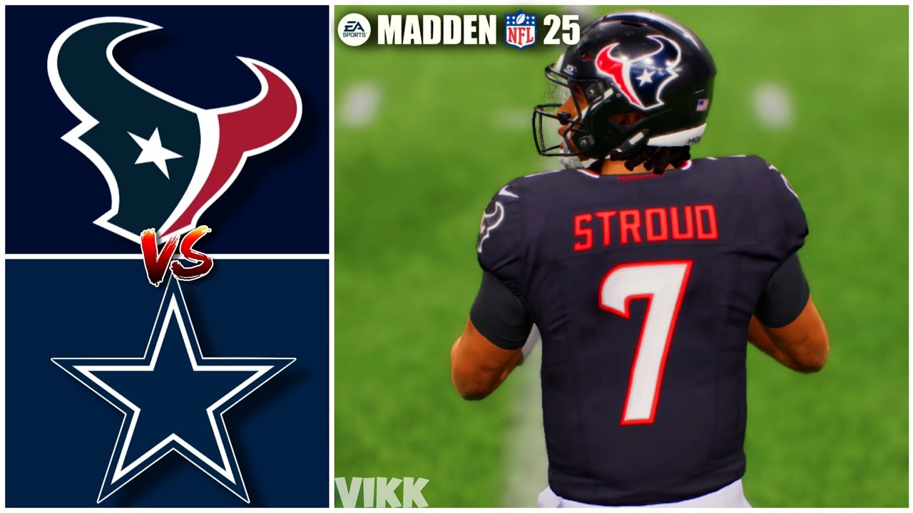 Texans vs Cowboys Week 11 Simulation (Madden 25 PS5)