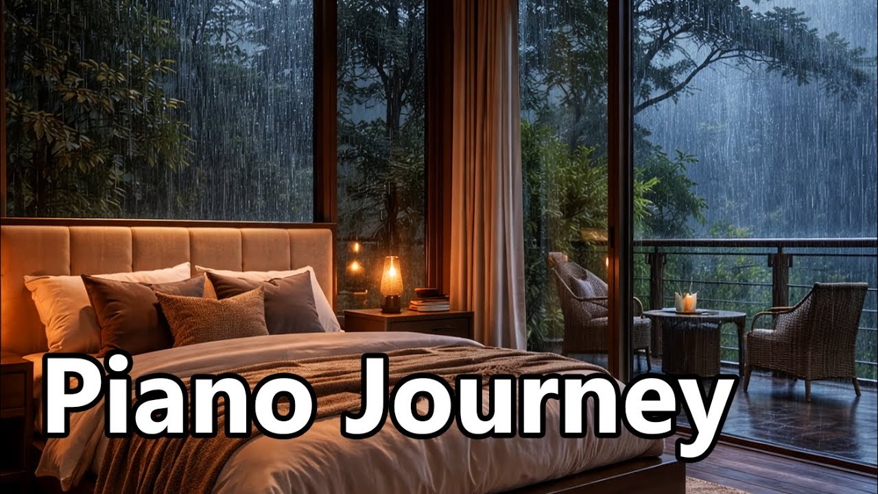Gentle Joy | Relaxing Piano & Rain Sounds