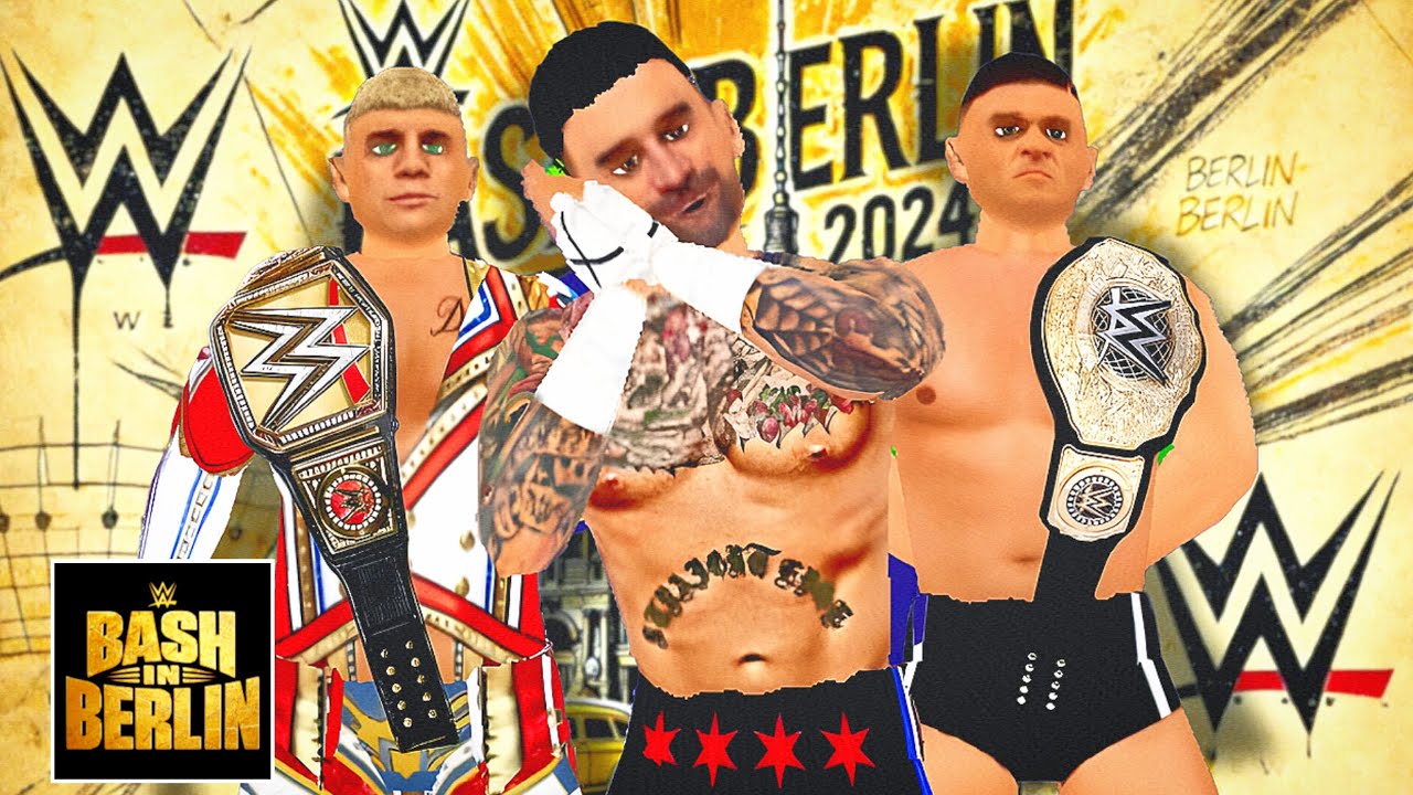 WWE-WR3D BASH IN BERLIN 2024 TOP MOMENTS | WR3D 2K24