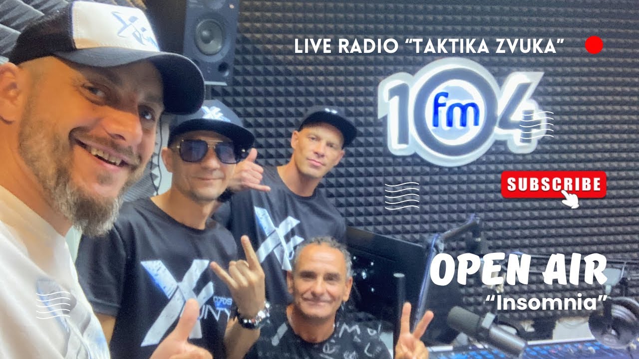 Live Radio «Taktika Zvuka» | Open Air «Insomnia»