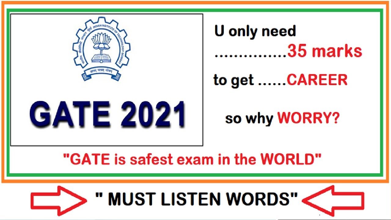 U only need 35 marks in GATE, to get career | Why to worry | Motivation for GATE 2021 |Dr Vijayender
