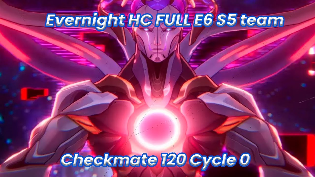 Star Rail 3.6 Beta v3 | Evernight Full team E6S5 | Checkmate Zugzwang | Cycle 0