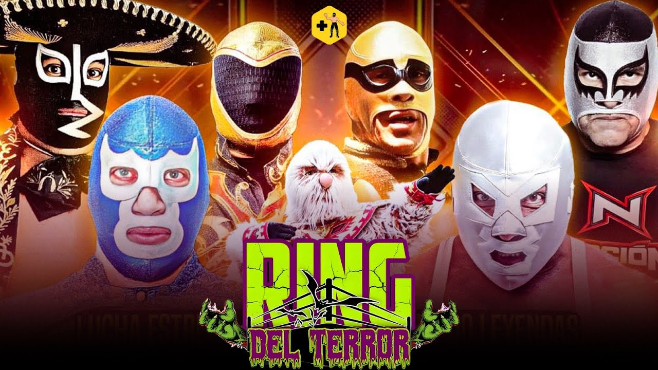 EL RING DEL TERROR: ¡ESTRELLAS y LEYENDAS DE AYER Y HOY | Cordero producciones