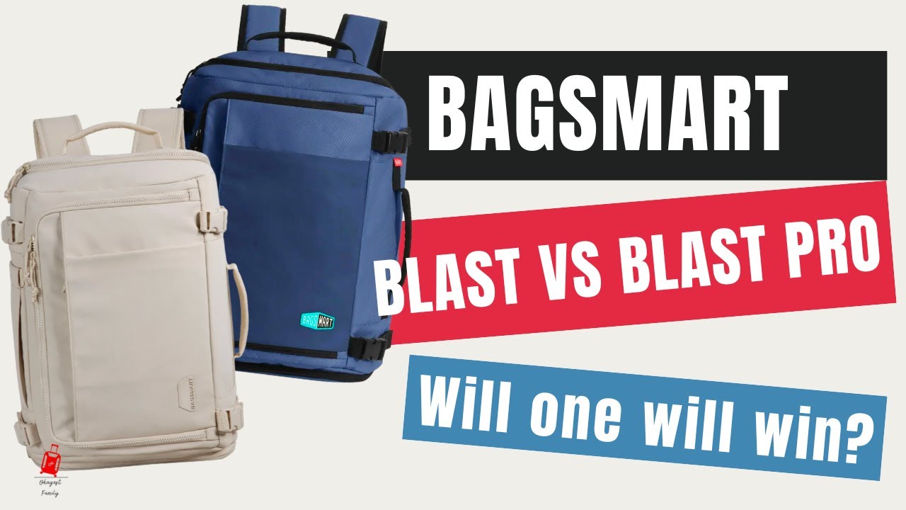 Я сравнил BAGSMART Blast и Blast Pro 38L, чтобы вам не пришлось