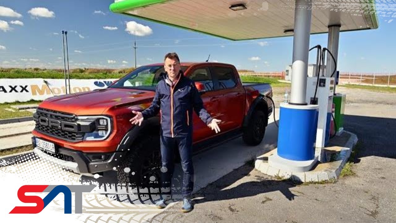 FORD Ranger RAPTOR - TEST NA STAZI NAVAK