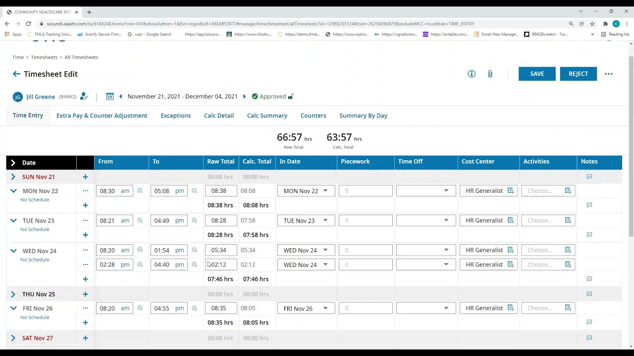 Paid Time Off in UKG