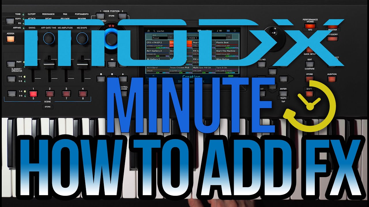MODX/MONTAGE Minute: How To Add Effects